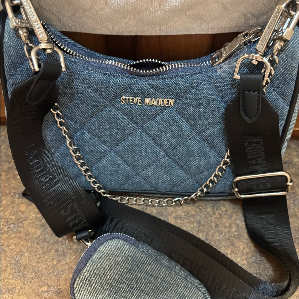 Steve Madden Denim with Coin Purse
